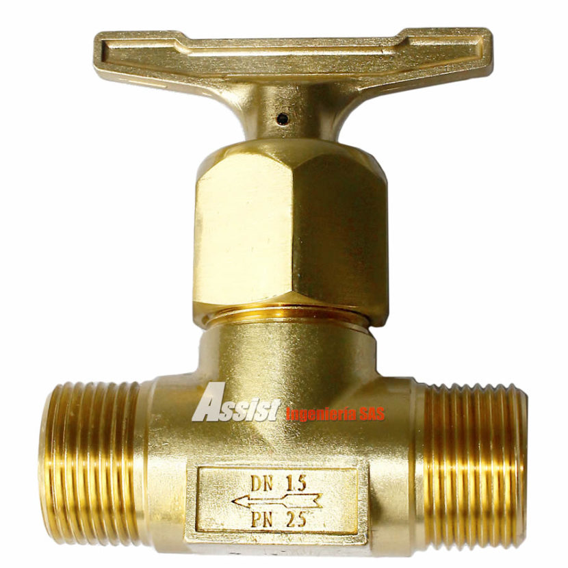Válvula Master para manifold de oxígeno