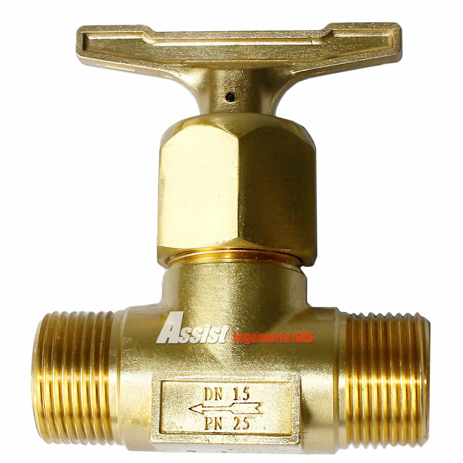 Válvula Master para manifold de oxígeno