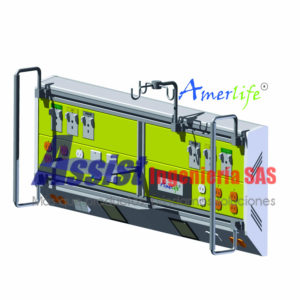Consola para UCI amarilla suave